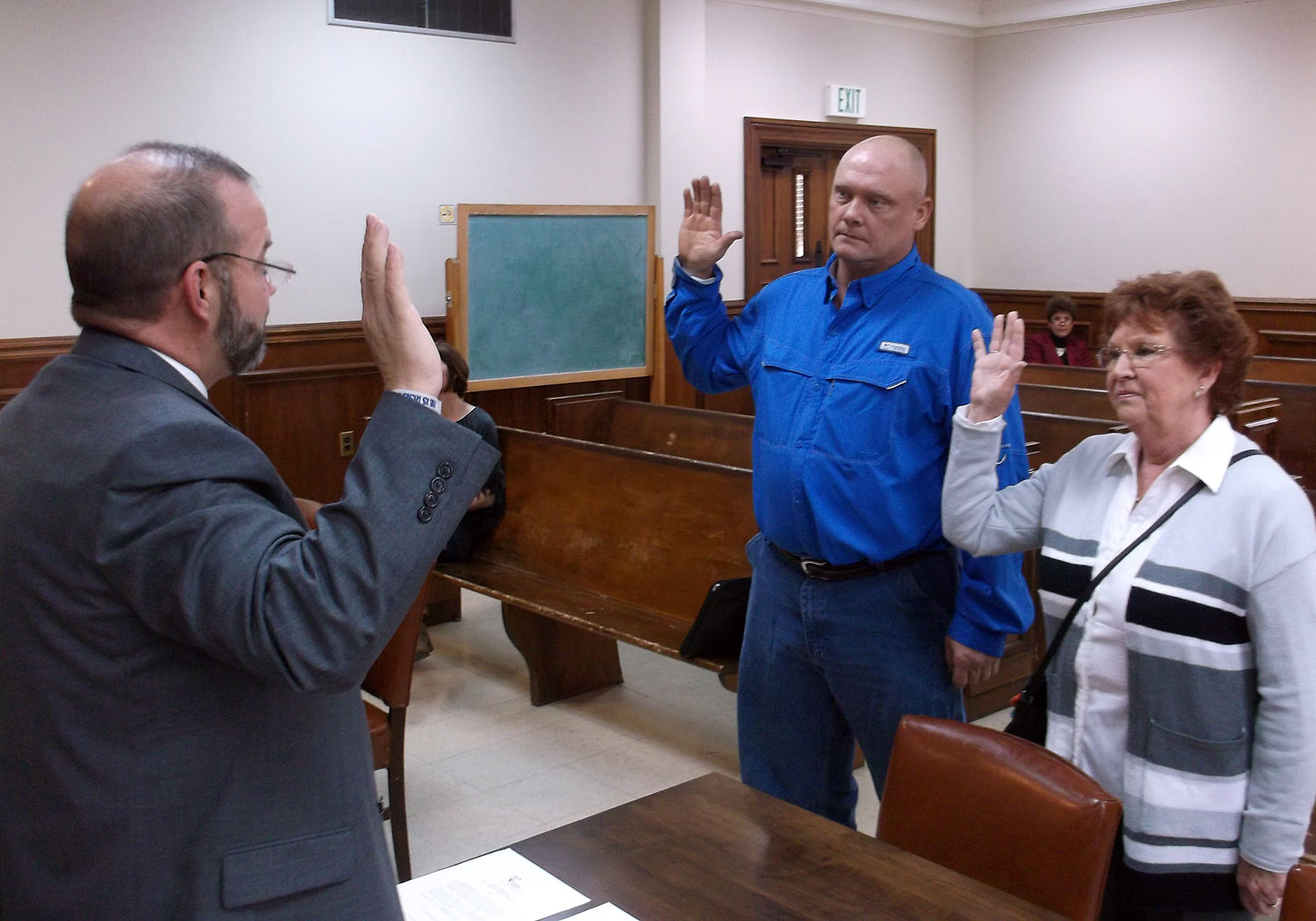 CASA swearing in ceremony